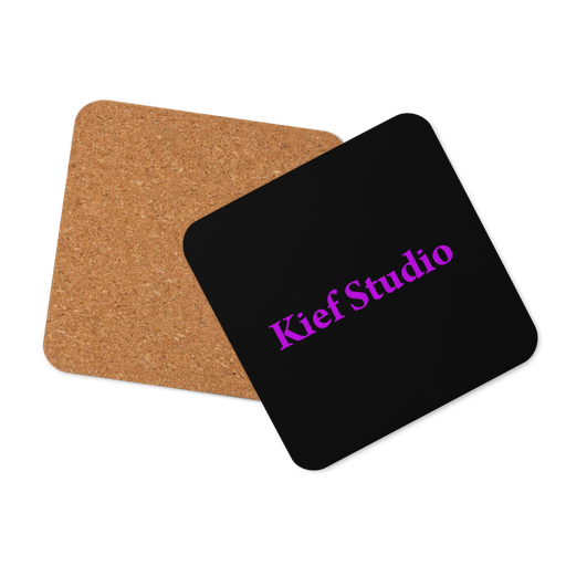 Kief Studio Cork-Back Coaster - The Ultimate Office Superhero